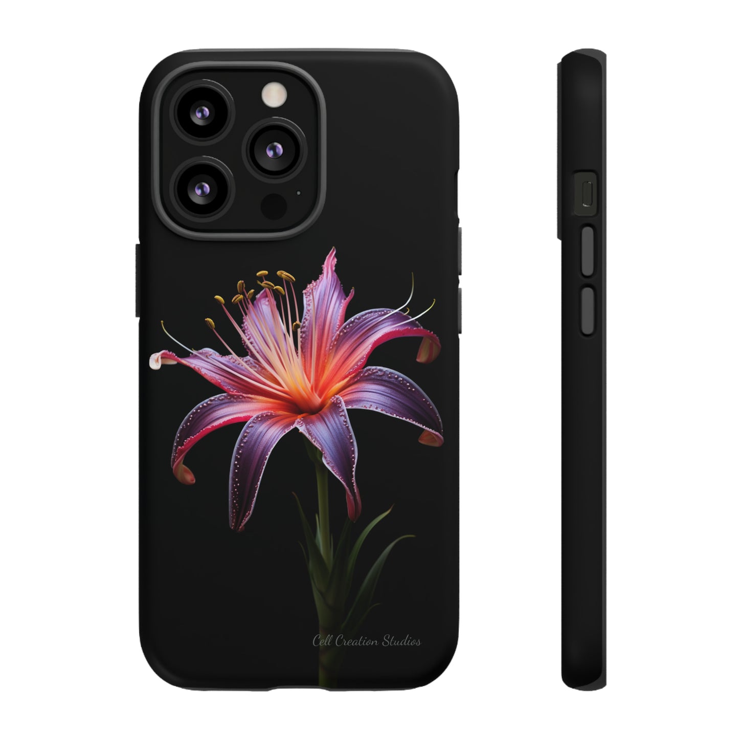 "Vibrant Purple Lily" Phone Case -Tough Cases