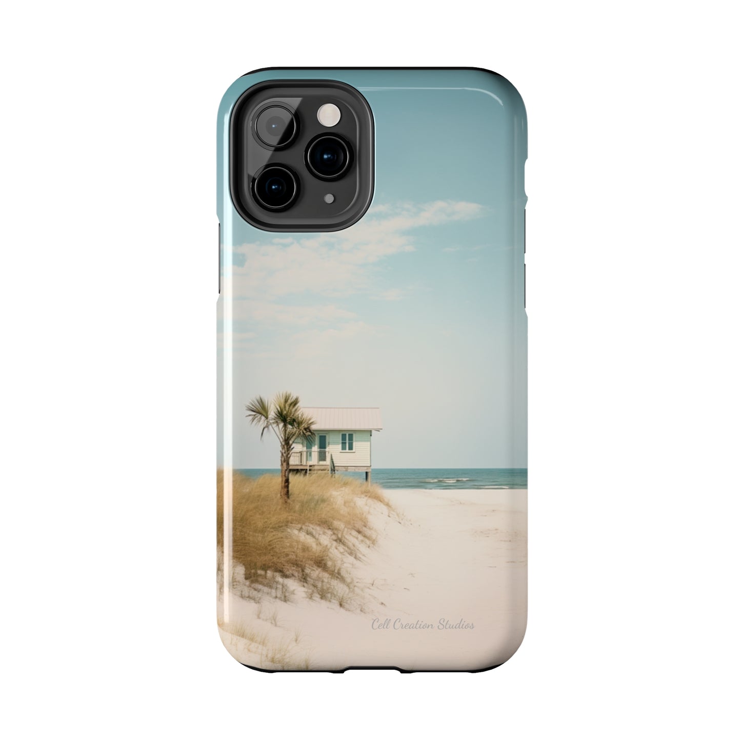 "Seaside Haven" -Tough iPhone Cases