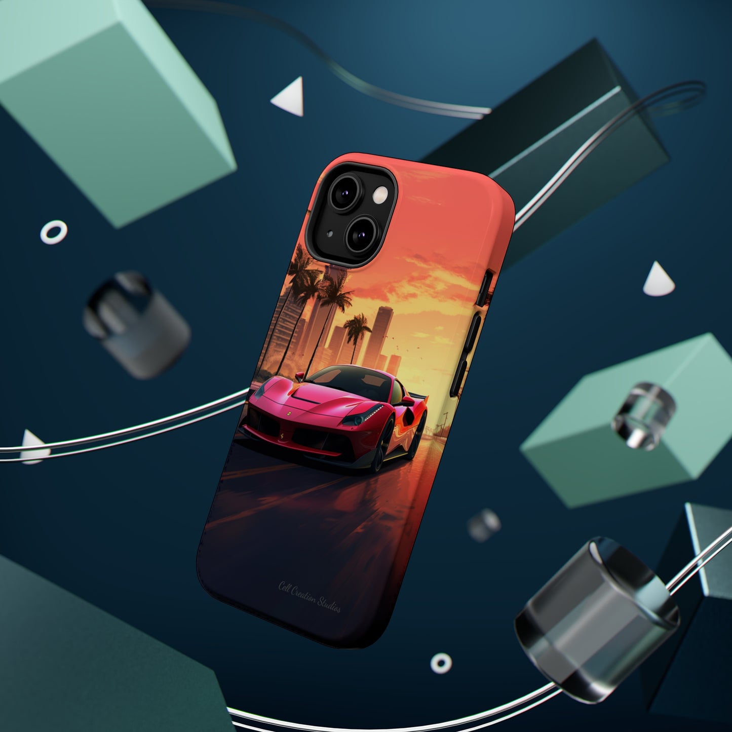 "Sunset Boulevard Ferrari Edition" -MagSafe Tough iPhone Cases