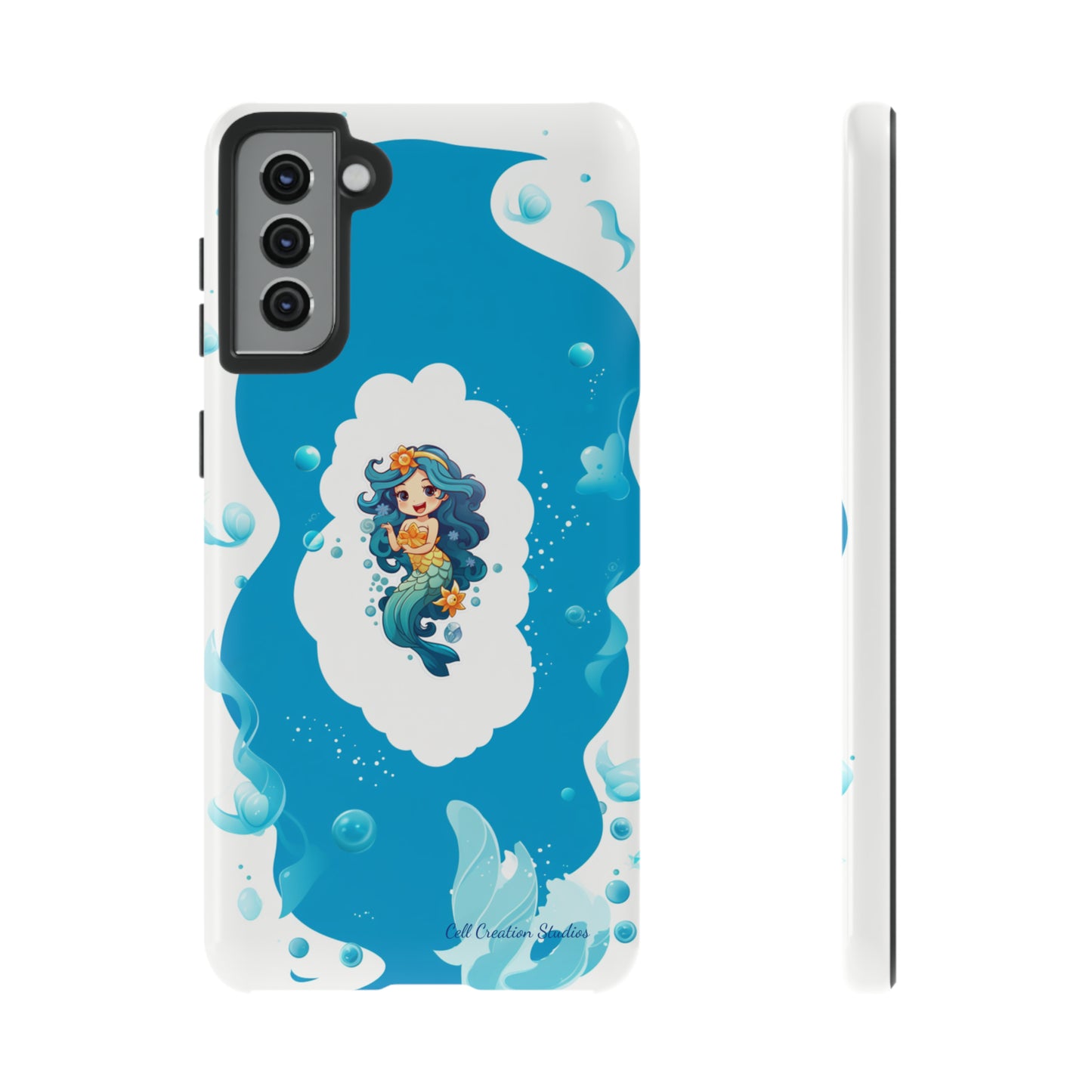 "Mermaid Elegance" -Tough Samsung Phone Cases