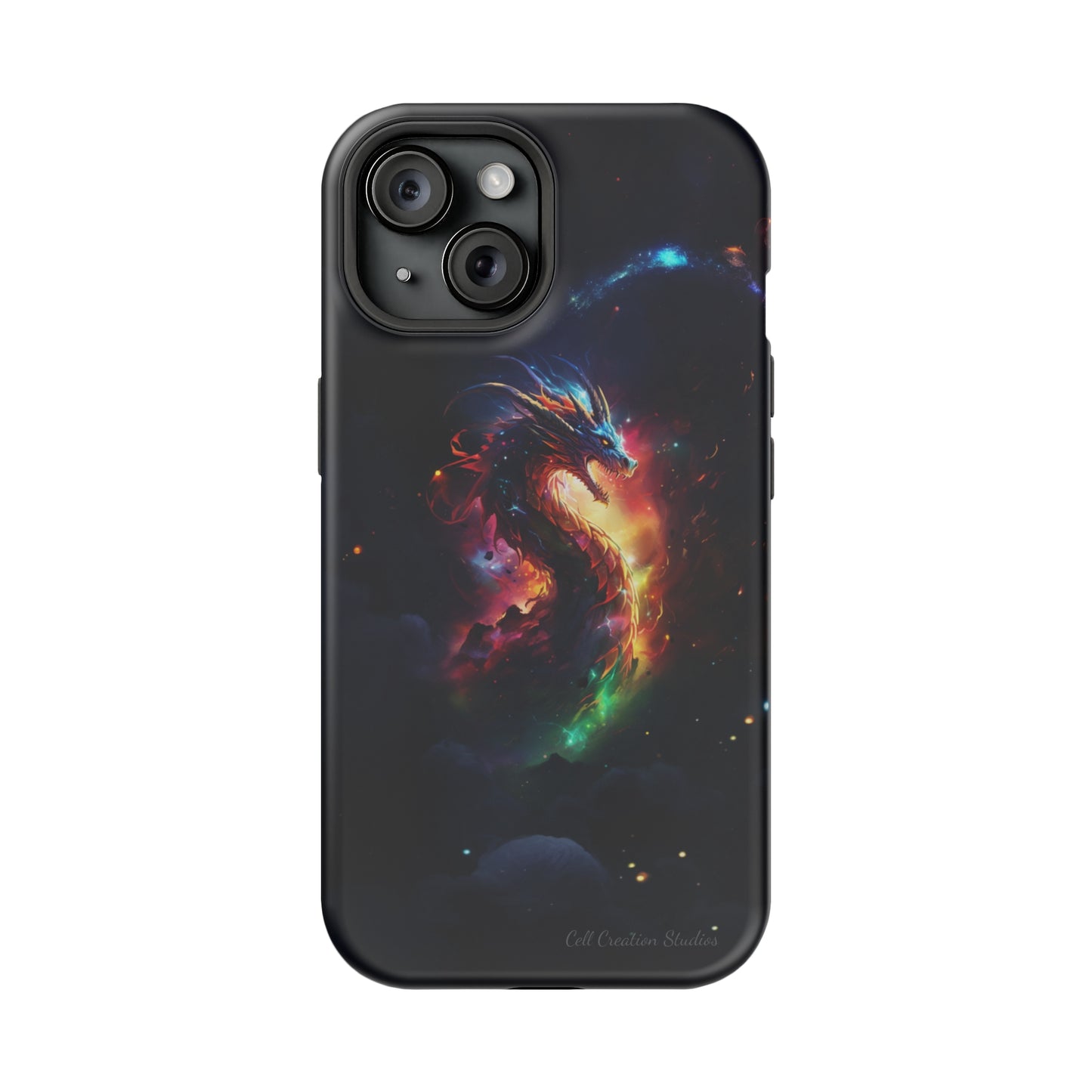 "Cosmic Dragon Unleashed" -MagSafe Tough iPhone Cases