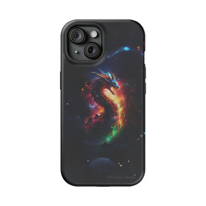 "Cosmic Dragon Unleashed" -MagSafe Tough iPhone Cases