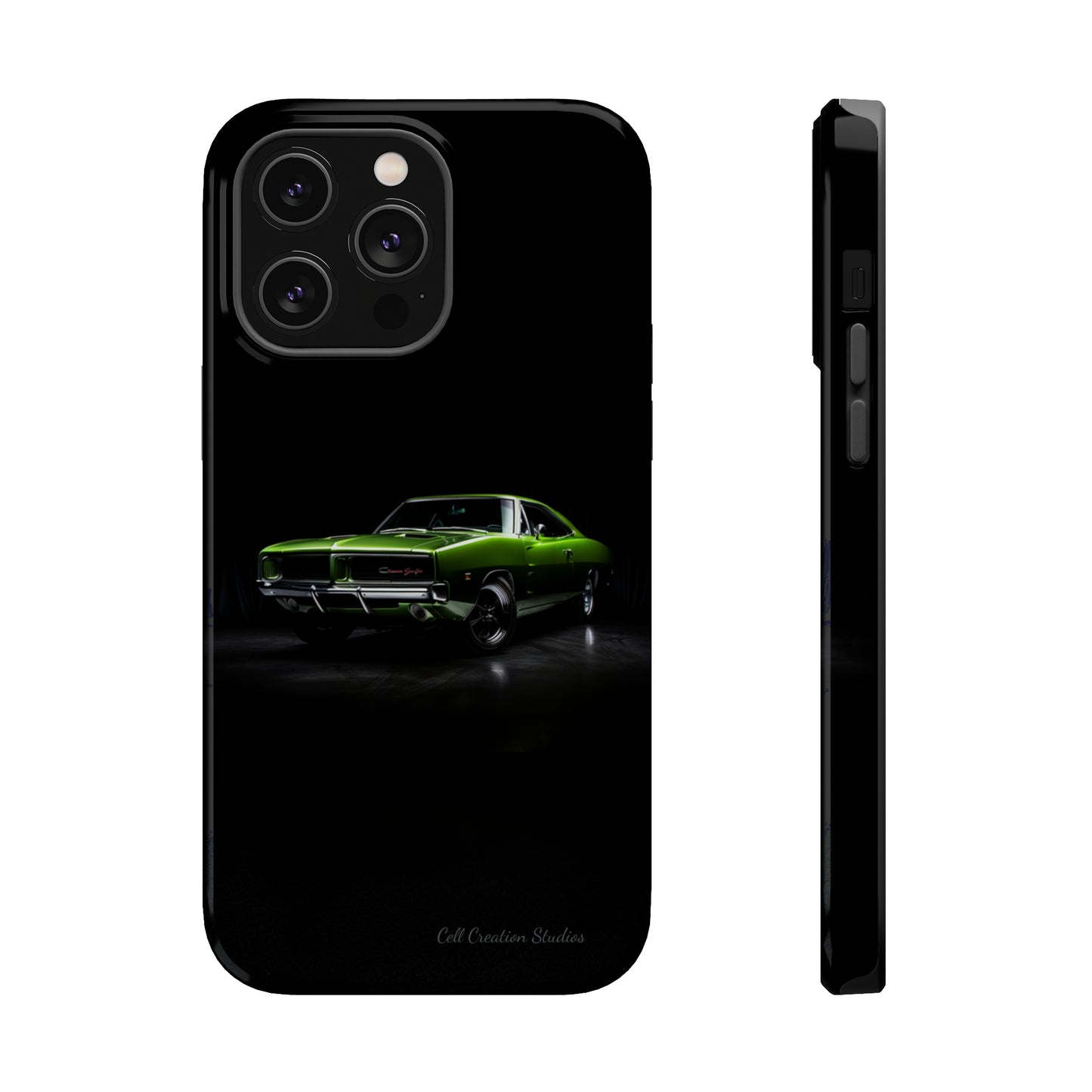 "Retro Thunder" 1969 Dodge Charger Phone Case -MagSafe Tough Cases