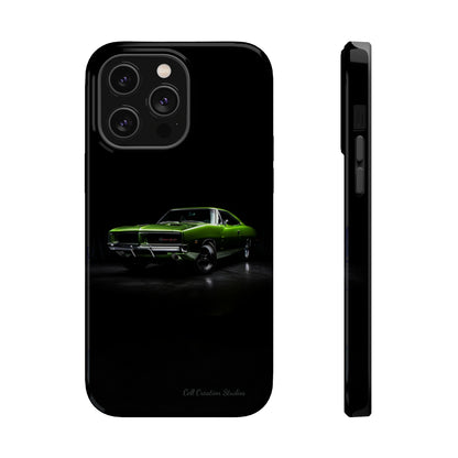 "Retro Thunder" 1969 Dodge Charger Phone Case -MagSafe Tough Cases