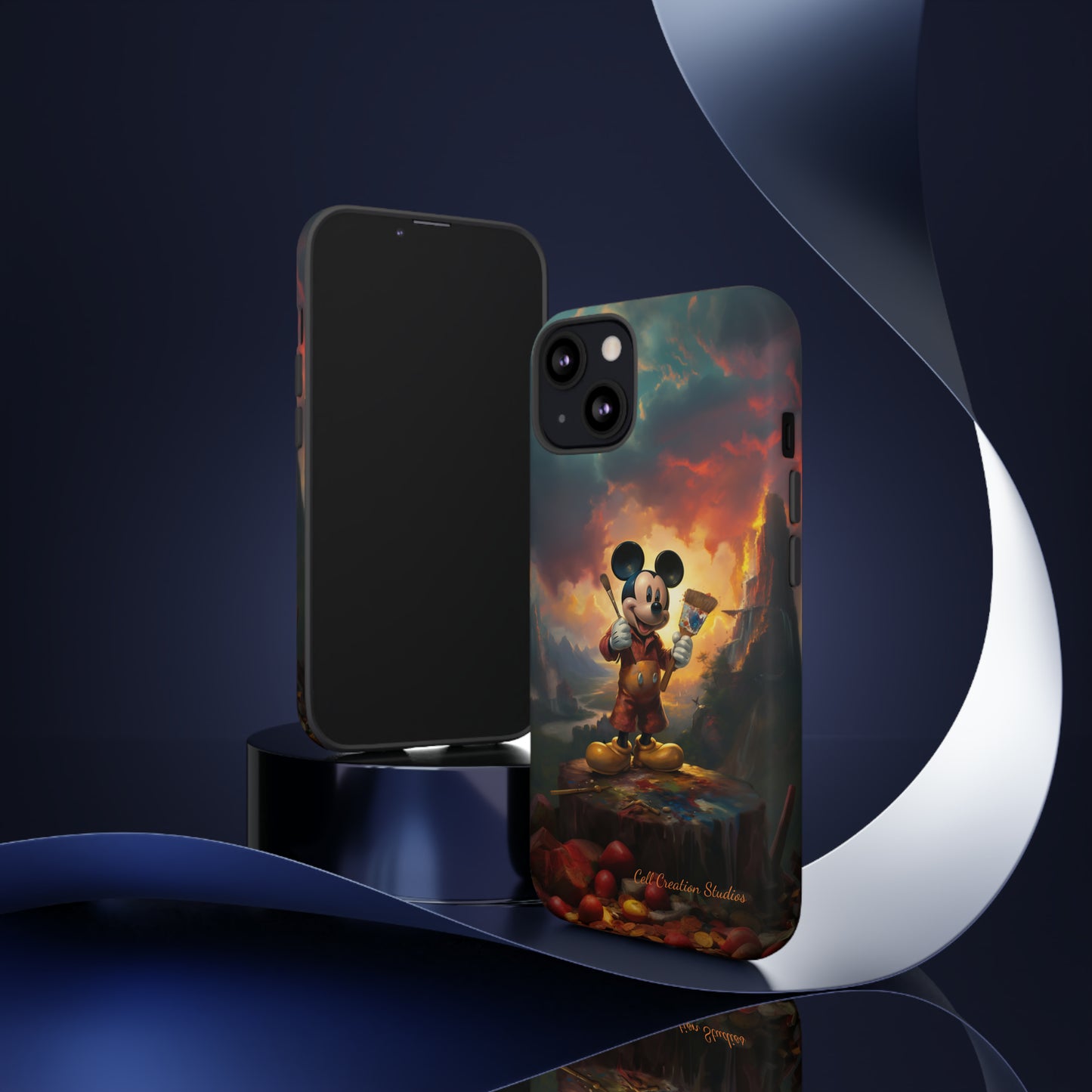 "Artist Mickey" -Tough iPhone Cases