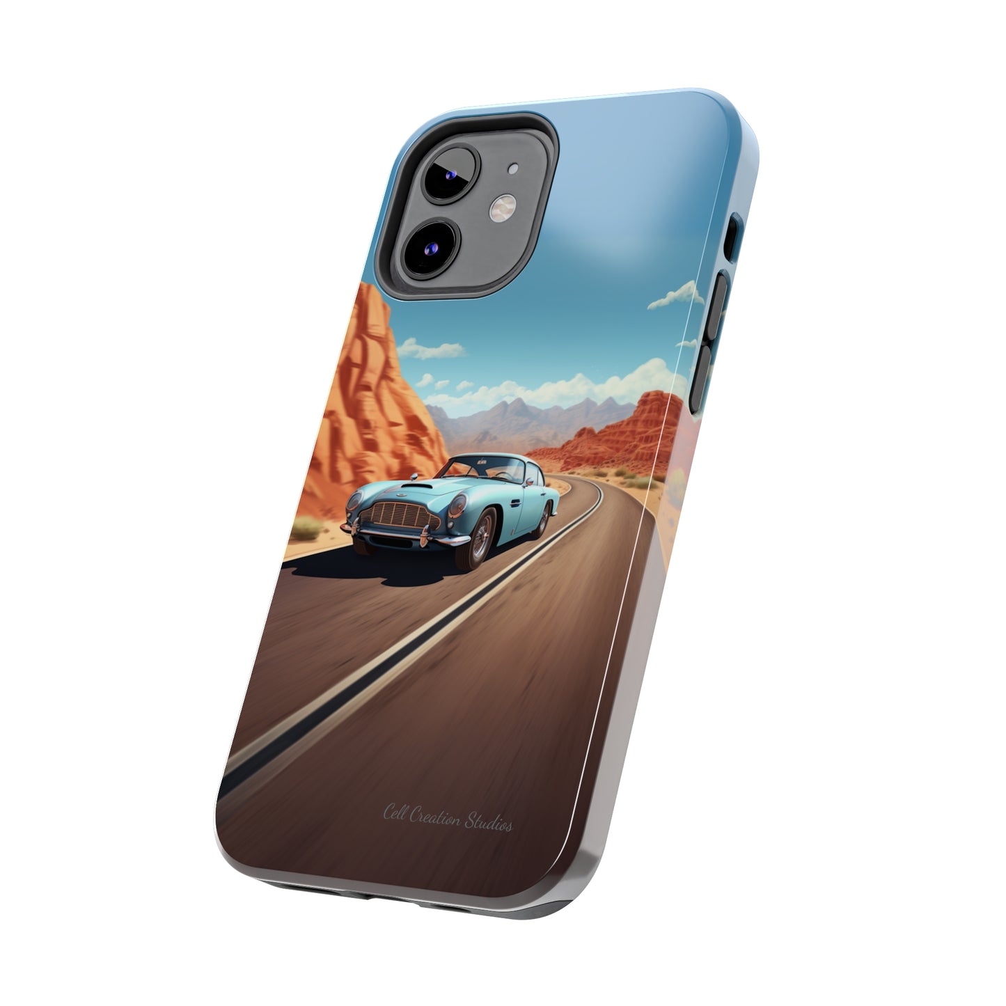 "Silver Racing Legend" -Tough iPhone Cases