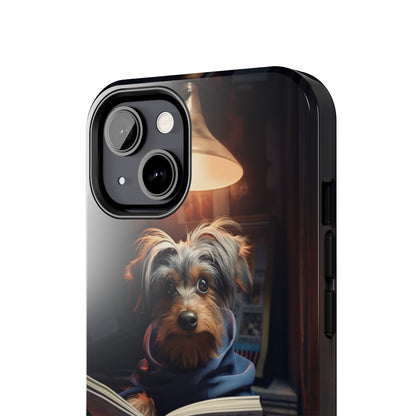 Introducing the "Canine Chronicle" Cell Phone Case – Where Tail-Wagging Tales Unfold! -Tough Phone Cases