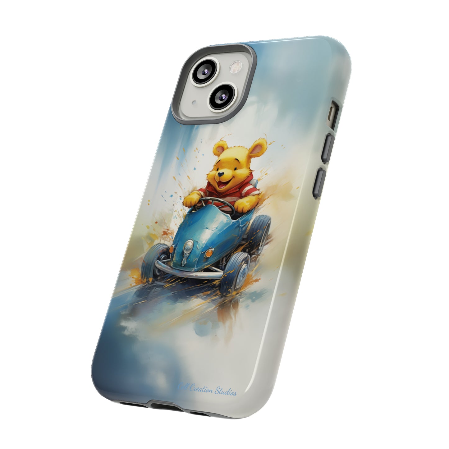 "Winnie-The-Pooh's Race Day" Phone Case -Tough Cases