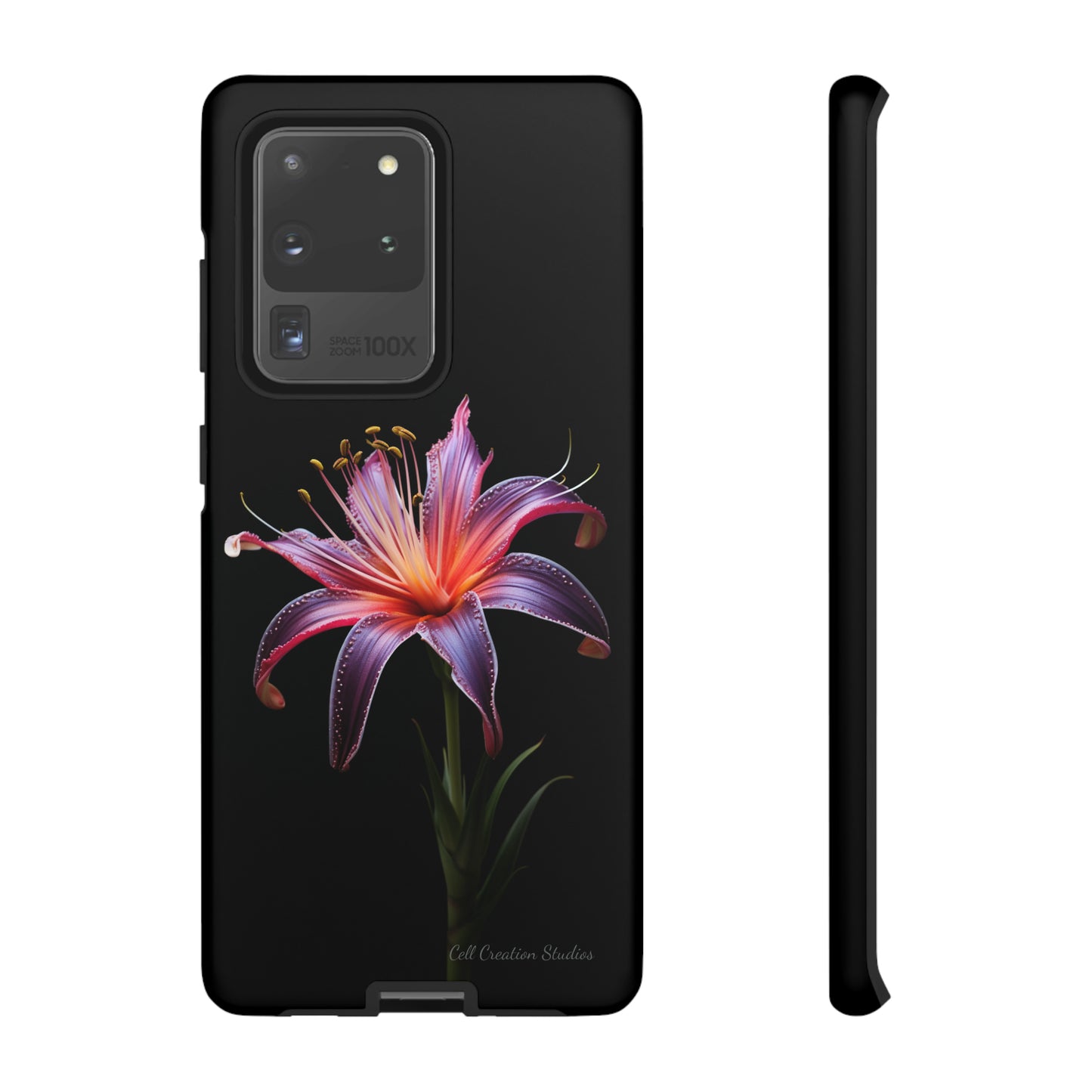 "Vibrant Purple Lily" Phone Case -Tough Cases