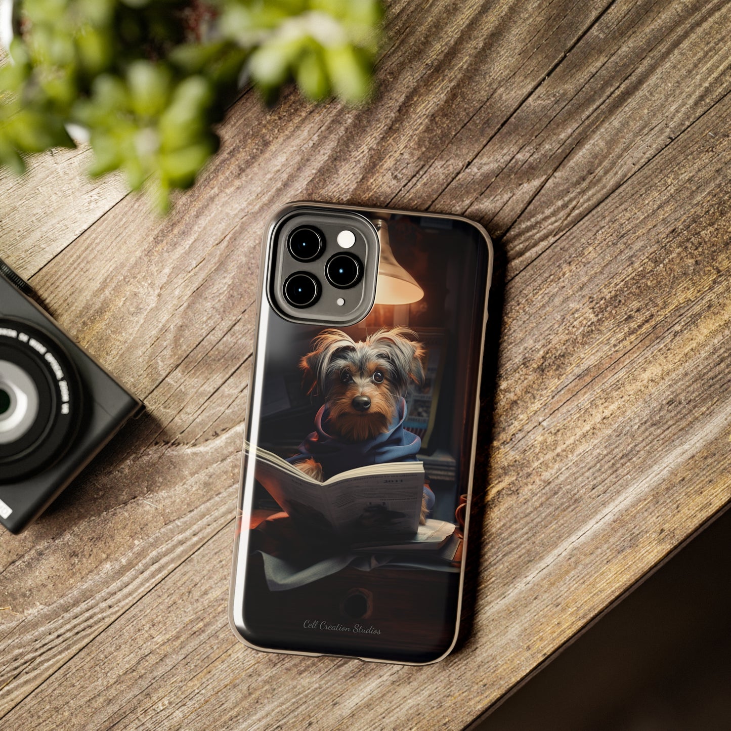 Introducing the "Canine Chronicle" Cell Phone Case – Where Tail-Wagging Tales Unfold! -Tough Phone Cases