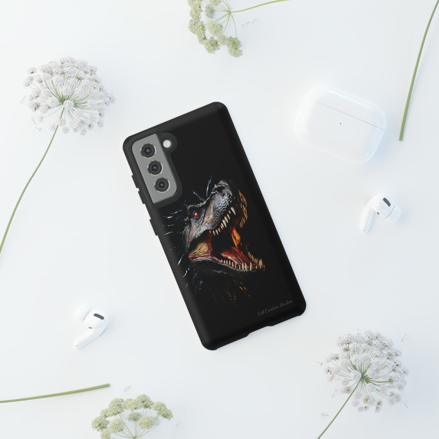 "Jurassic Impact" T-Rex Phone Case -Tough Cases