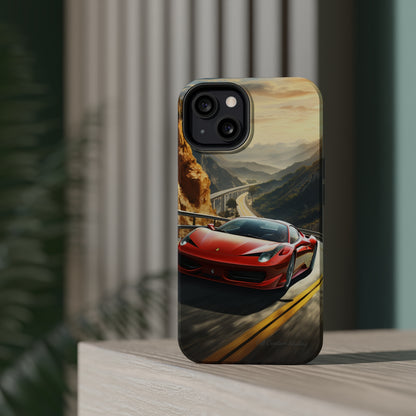 "Mountain Majesty Ferrari Edition" -MagSafe Tough iPhone Cases