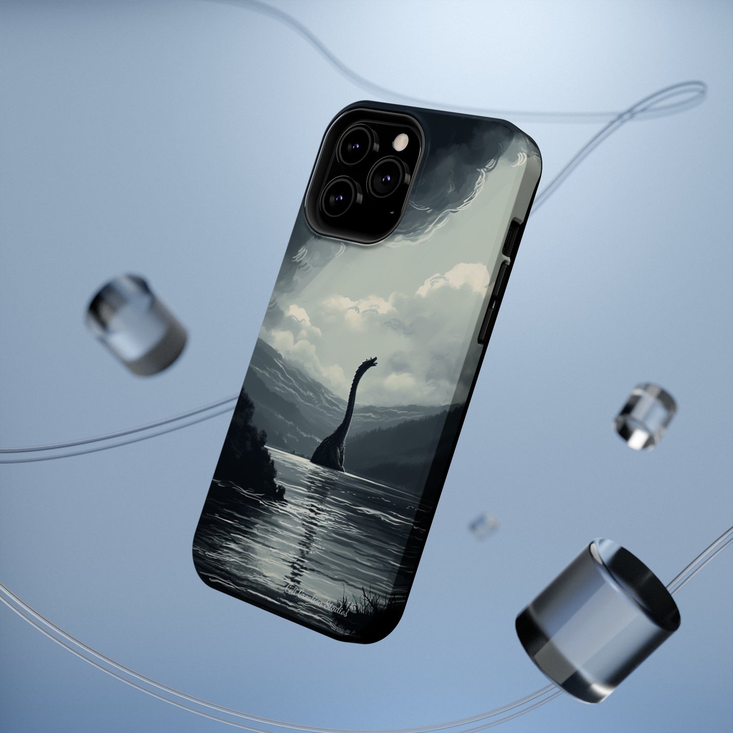 Introducing the "Mystical Loch Ness" Cell Phone Case – Capture the Legend -MagSafe Tough Cases