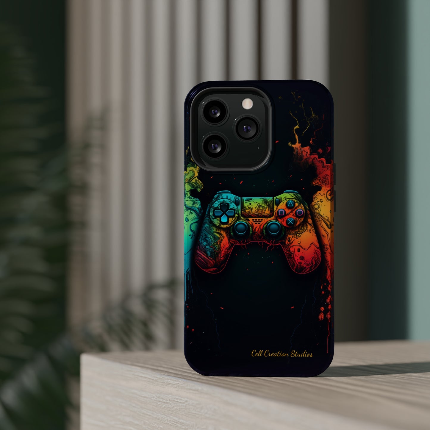 "ColorBlast Gaming" -MagSafe Tough iPhone Cases