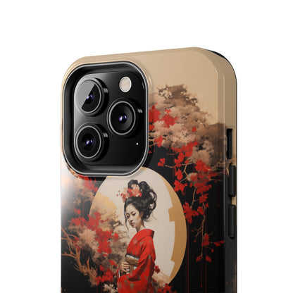 "Japanese Geisha Art" Phone Case -Tough Phone Cases