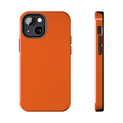 "Orange Burst" -Tough iPhone Cases