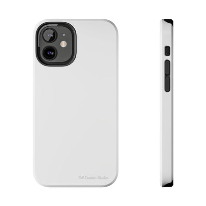 "Pure Elegance White" -Tough iPhone Cases