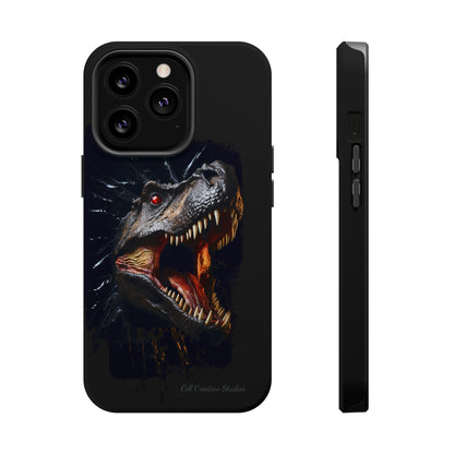 "Jurassic Impact" T-Rex Phone Case -MagSafe Tough Cases