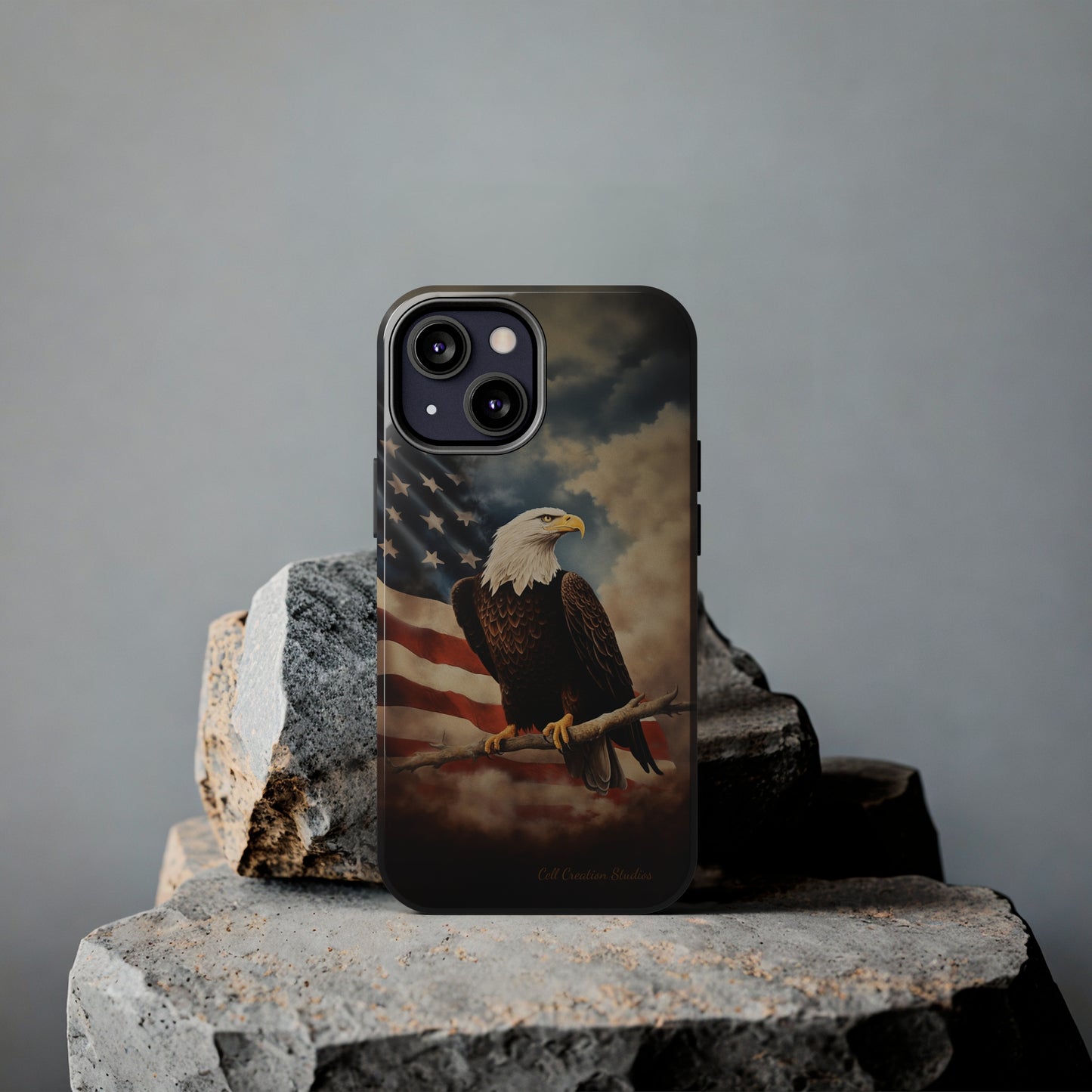 Introducing the "Eagle's Majesty" Cell Phone Case – Soar with American Pride -Tough Phone Cases