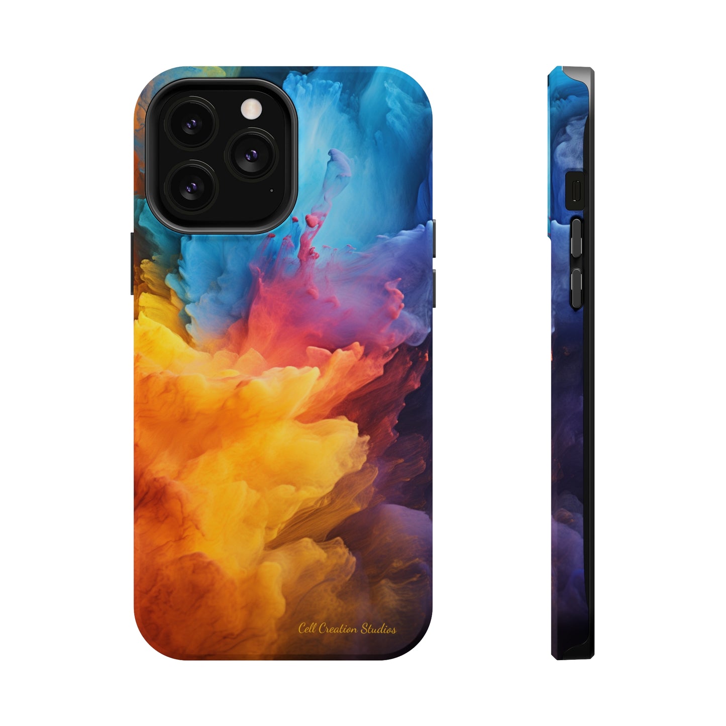 Introducing the "Colorful Spectrum" Cell Phone Case – Dive into a World of Vibrant Hues -MagSafe Tough Cases