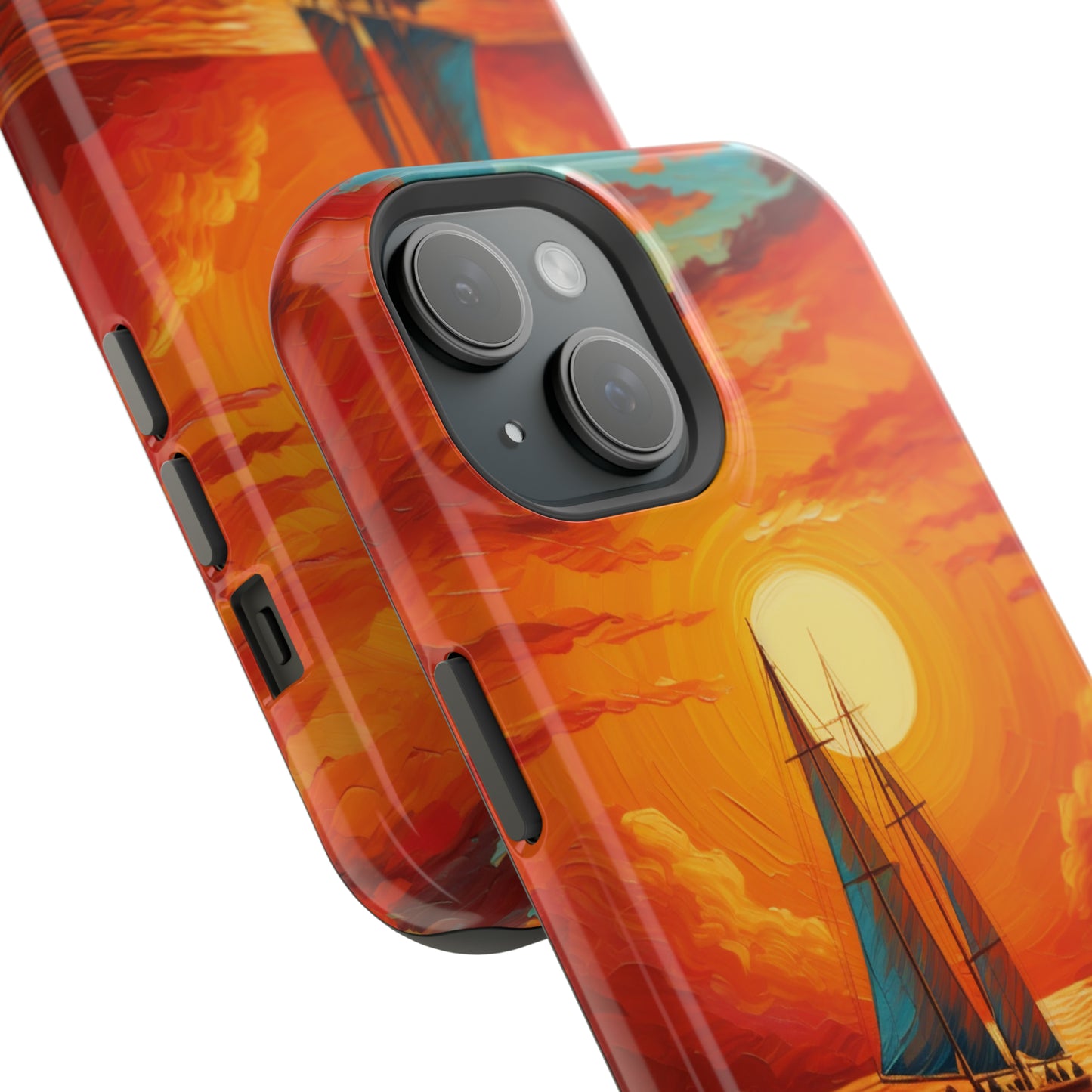 "Sailboat Sunset" - MagSafe Tough iPhone Cases