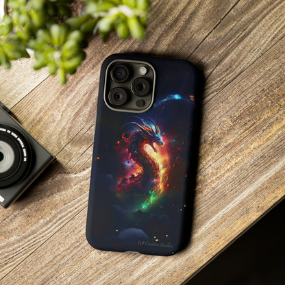 "Cosmic Dragon Unleashed" -Tough iPhone Cases