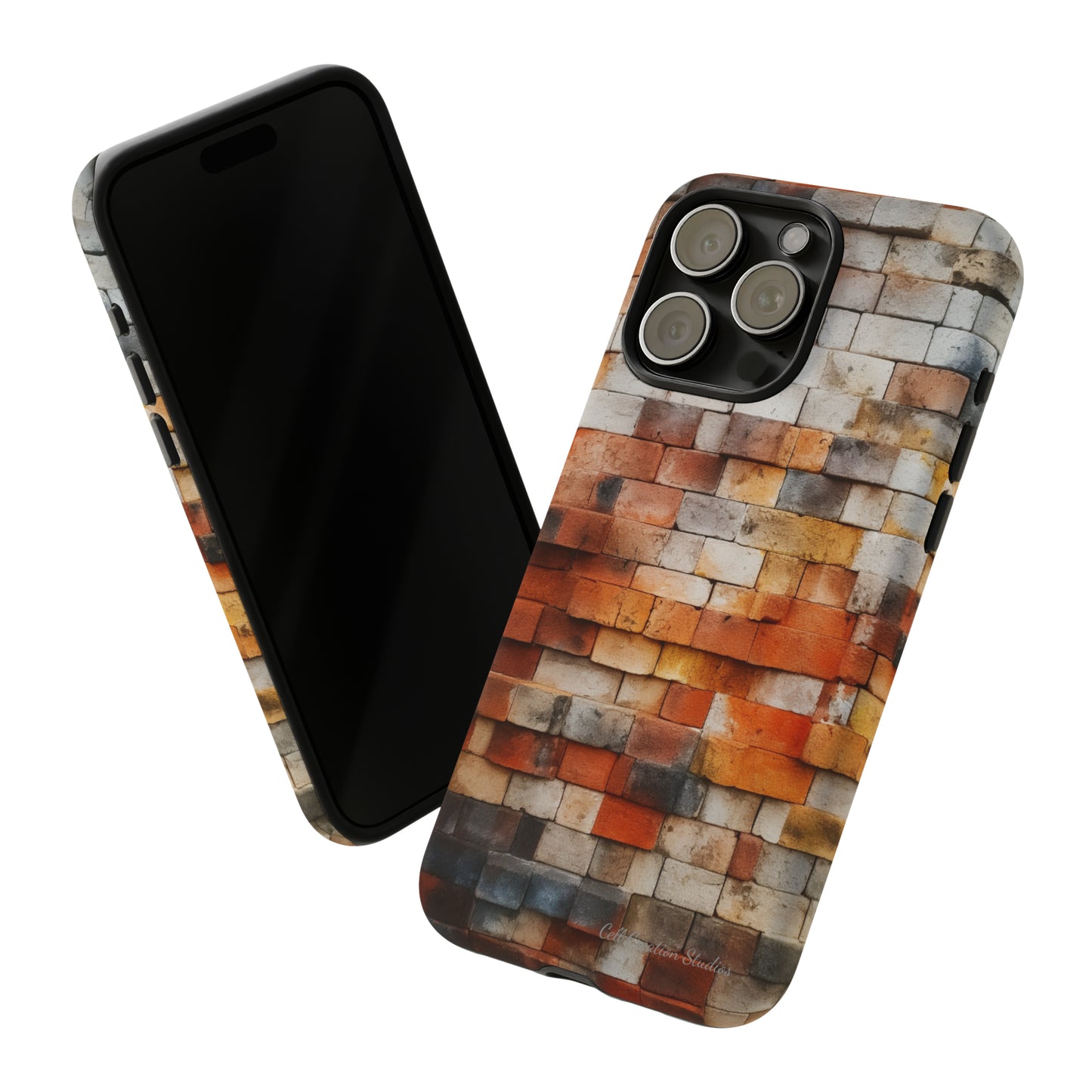 Introducing our "Urban Brickwork" Cell Phone Case – the perfect fusion of style and protection for your device -Tough Cases