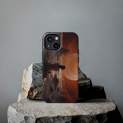 Introducing the "Stargazer's Serenity" Cell Phone Case – Embrace Cosmic Tranquility! -Tough Phone Cases