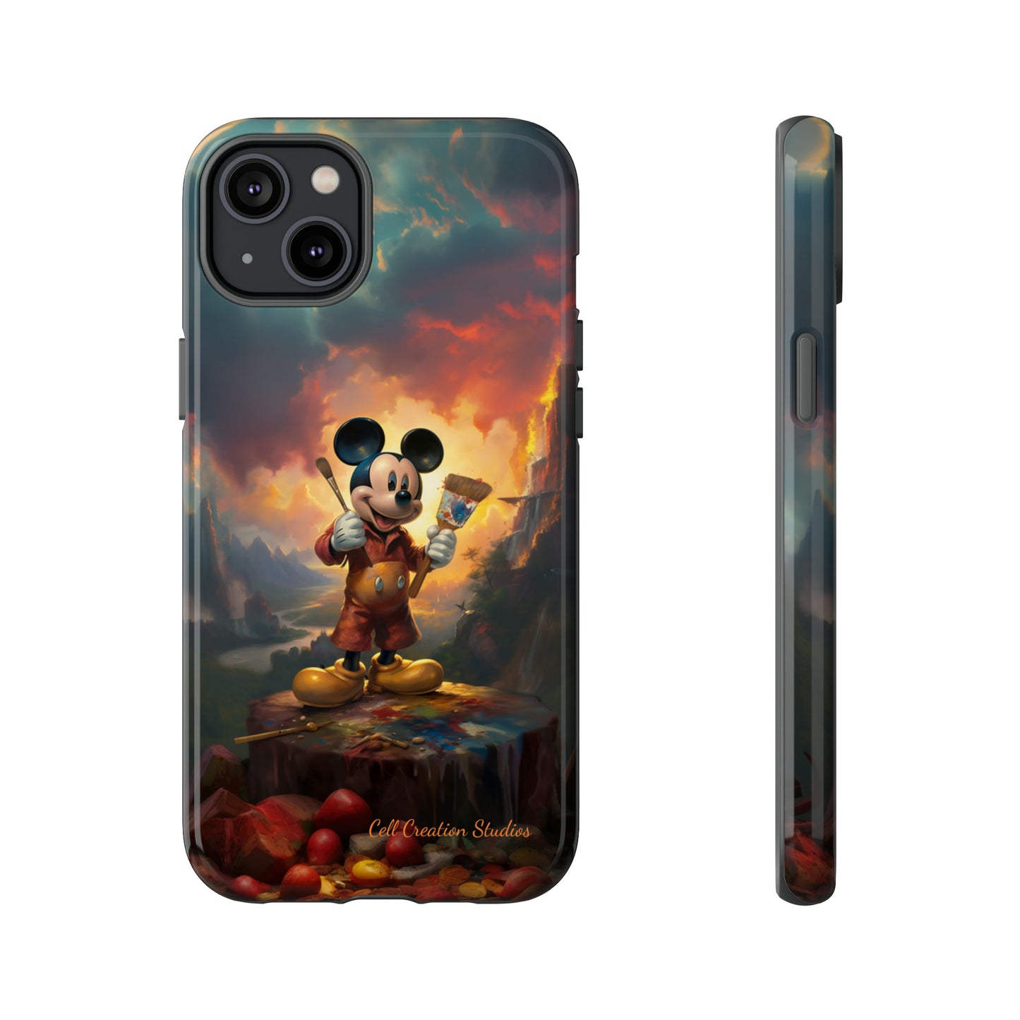 "Artist Mickey" -Tough iPhone Cases