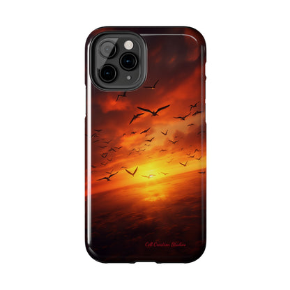 Introducing the "Sunset Soar" Cell Phone Case – Embrace Freedom and Beauty -Tough Phone Cases