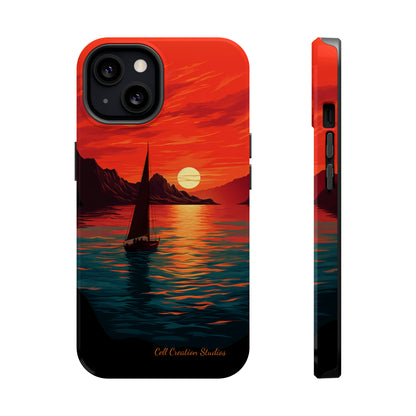 "Serenity at Sunset" -MagSafe Tough iPhone Cases