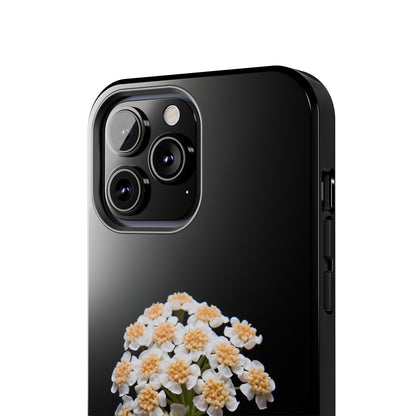 "Elegant Yarrow Bloom" Phone Case -Tough Phone Cases