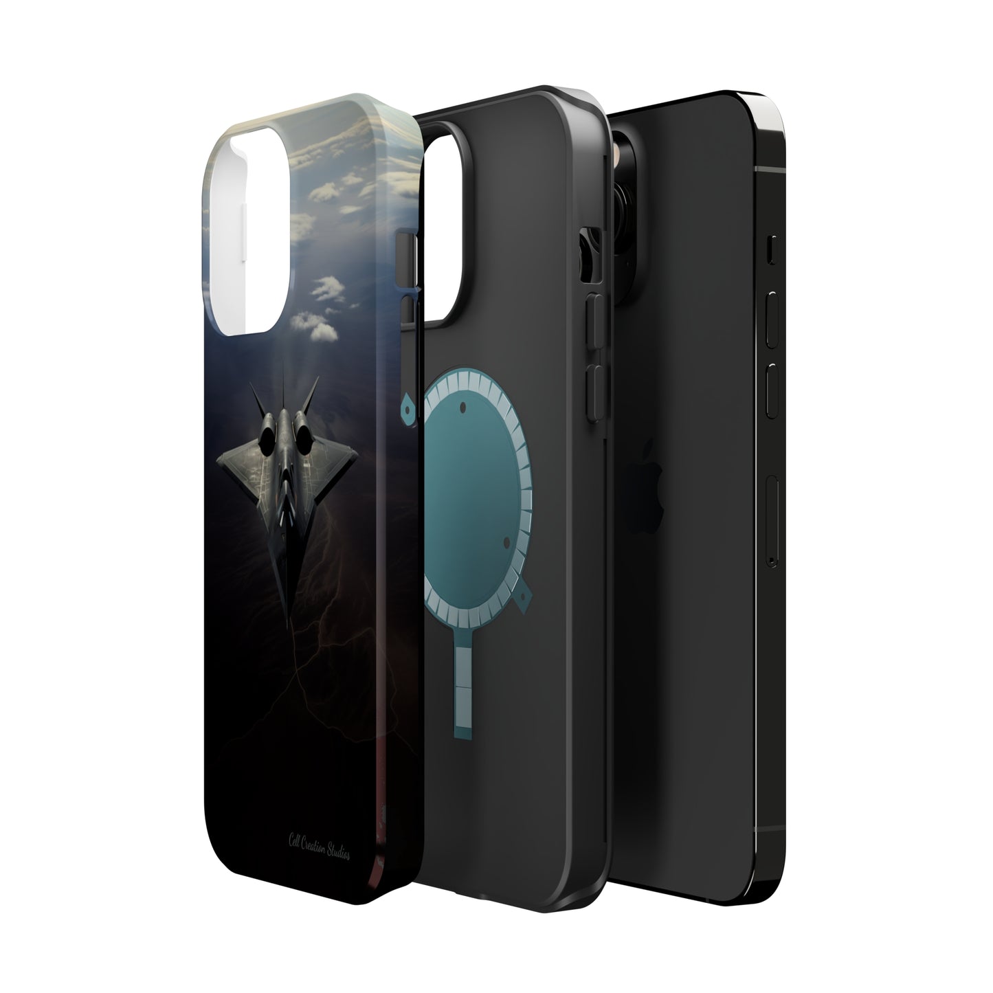 "Stealth Bomber Nightfall" Phone Case -MagSafe Tough Cases