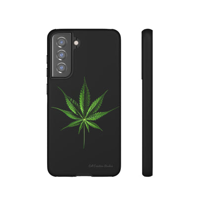 "Cannabis Chic" Marijuana Leaf Phone Case -Tough Cases