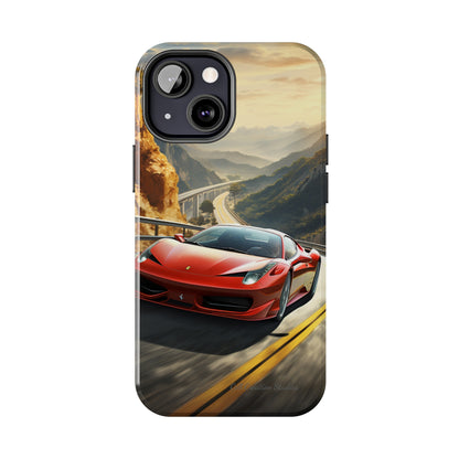 "Mountain Majesty Ferrari Edition" -Tough iPhone Cases