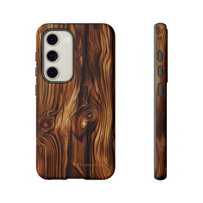 "Wood Grain Elegance" Tough Samsung Galaxy Cases