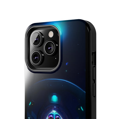 The "Cosmic Cruising Bored Alien" Phone Case-Tough Phone Cases