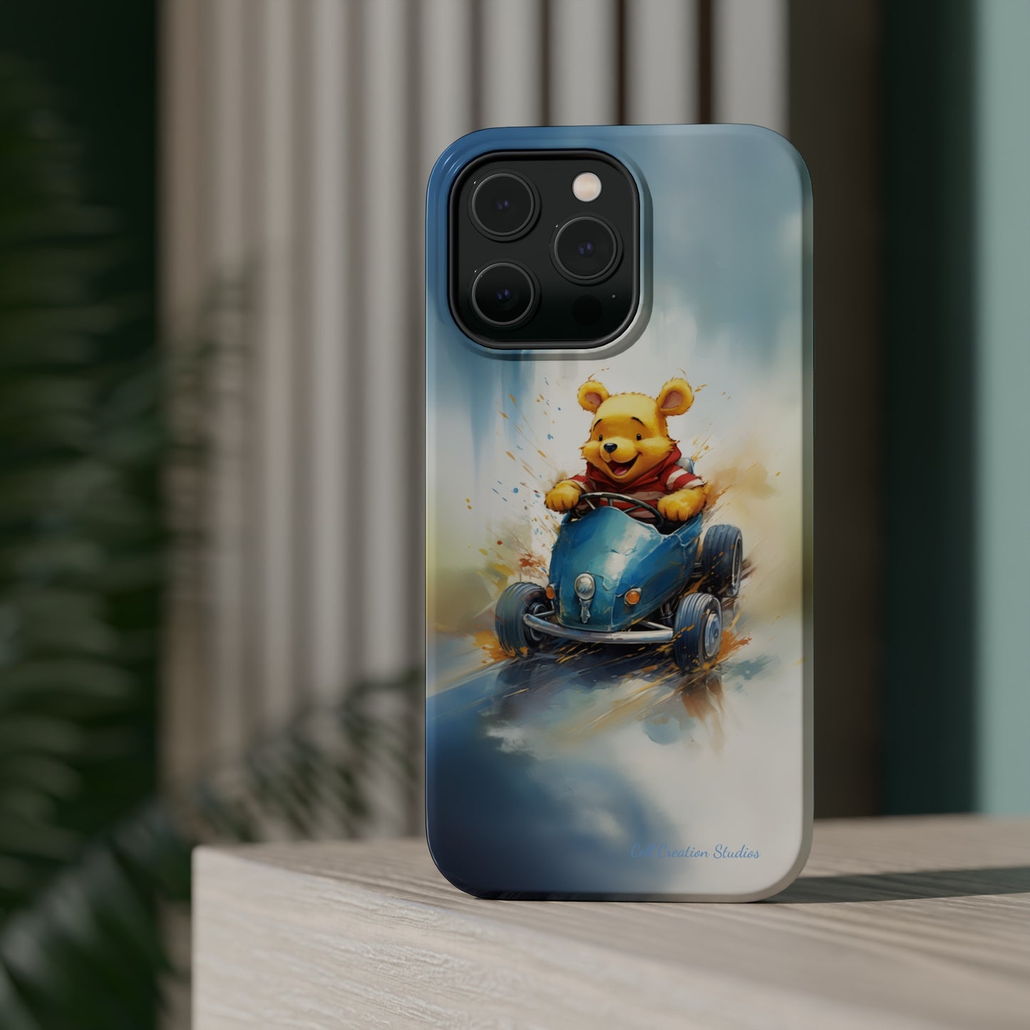 "Winnie-the-Pooh's Race Day" Phone Case -MagSafe Tough Cases