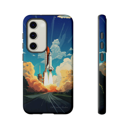 Introducing the "NASA Space Shuttle Launch" Cell Phone Case - Elevate Your Style to New Heights -Tough Cases