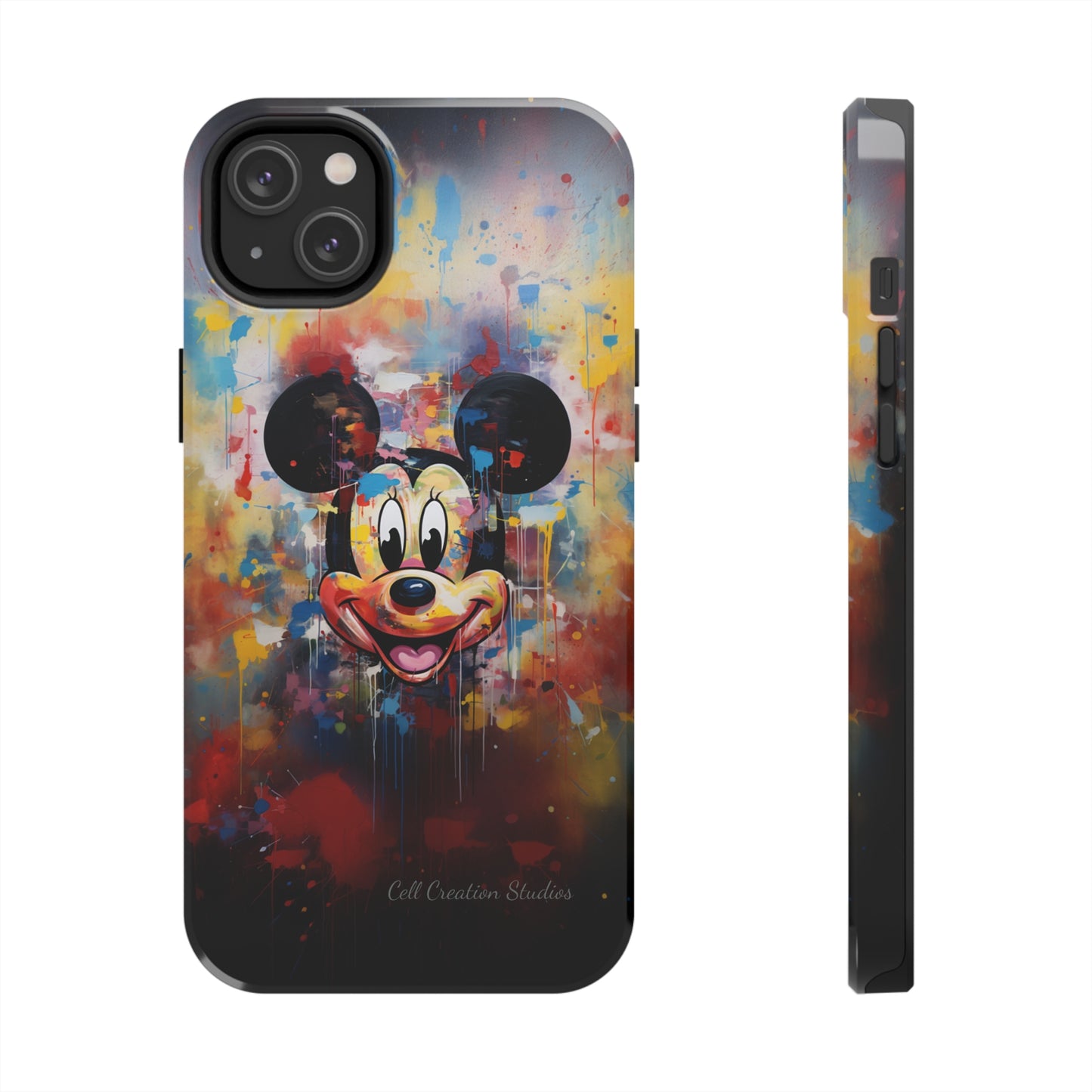 "Cheerful Mickey Mouse" -Tough iPhone Cases