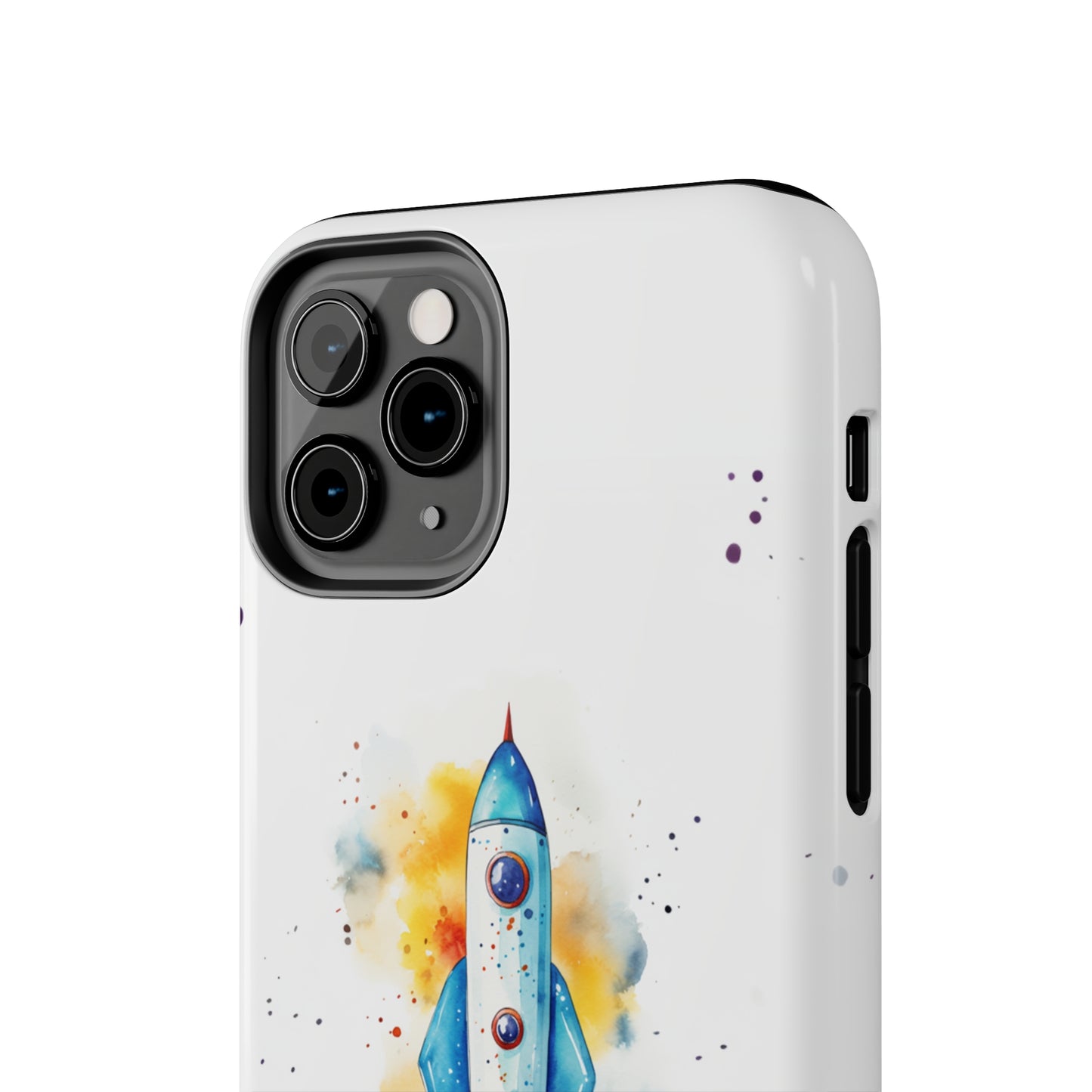 Introducing our "Cosmic Rocket" Cell Phone Case – Where Style Meets Adventure -Tough Phone Cases