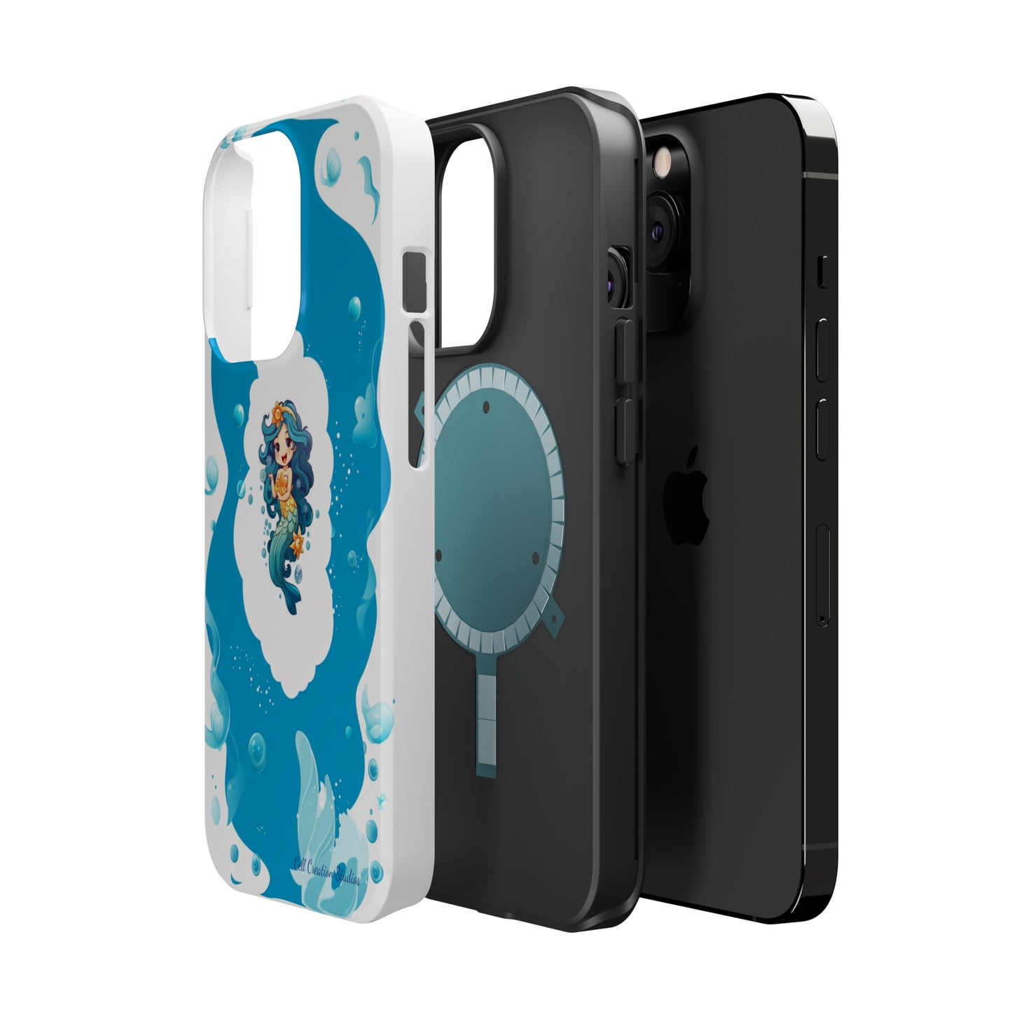 "Mermaid Elegance" -MagSafe Tough iPhone Cases