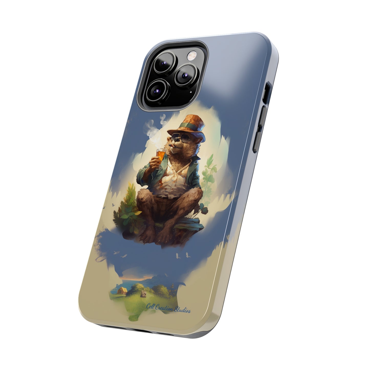 Introducing the "Bear's Homeward Bound" Cell Phone Case – Where Dreams of Home Come Alive -Tough Phone Cases