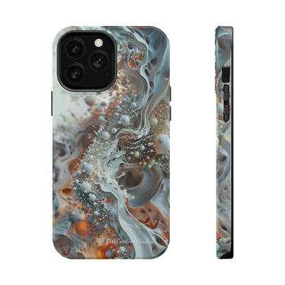 "3D Liquid Splash" -MagSafe Tough iPhone Cases