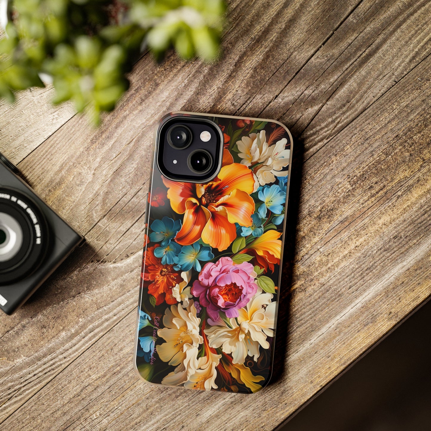 Introducing the "Floral Elegance" Cell Phone Case – Blossom with Style -Tough Phone Cases