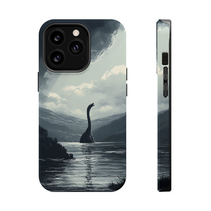 Introducing the "Mystical Loch Ness" Cell Phone Case – Capture the Legend -MagSafe Tough Cases