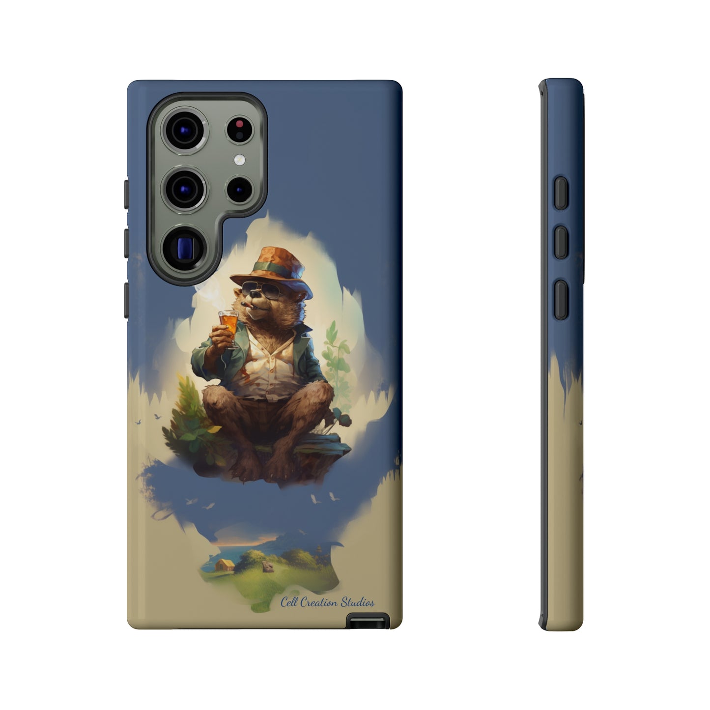 Introducing the "Bear's Homeward Bound" Cell Phone Case – Where Dreams of Home Come Alive -Tough Cases