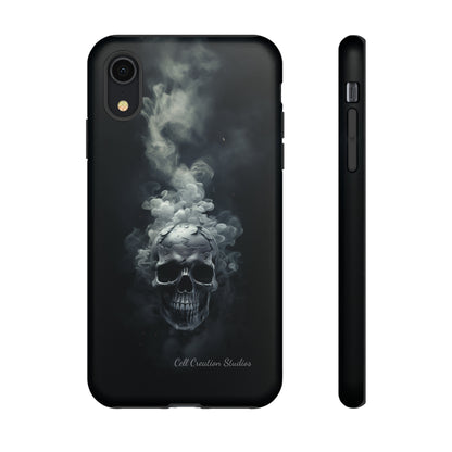 "Ethereal Skull Noir" -Tough iPhone Cases