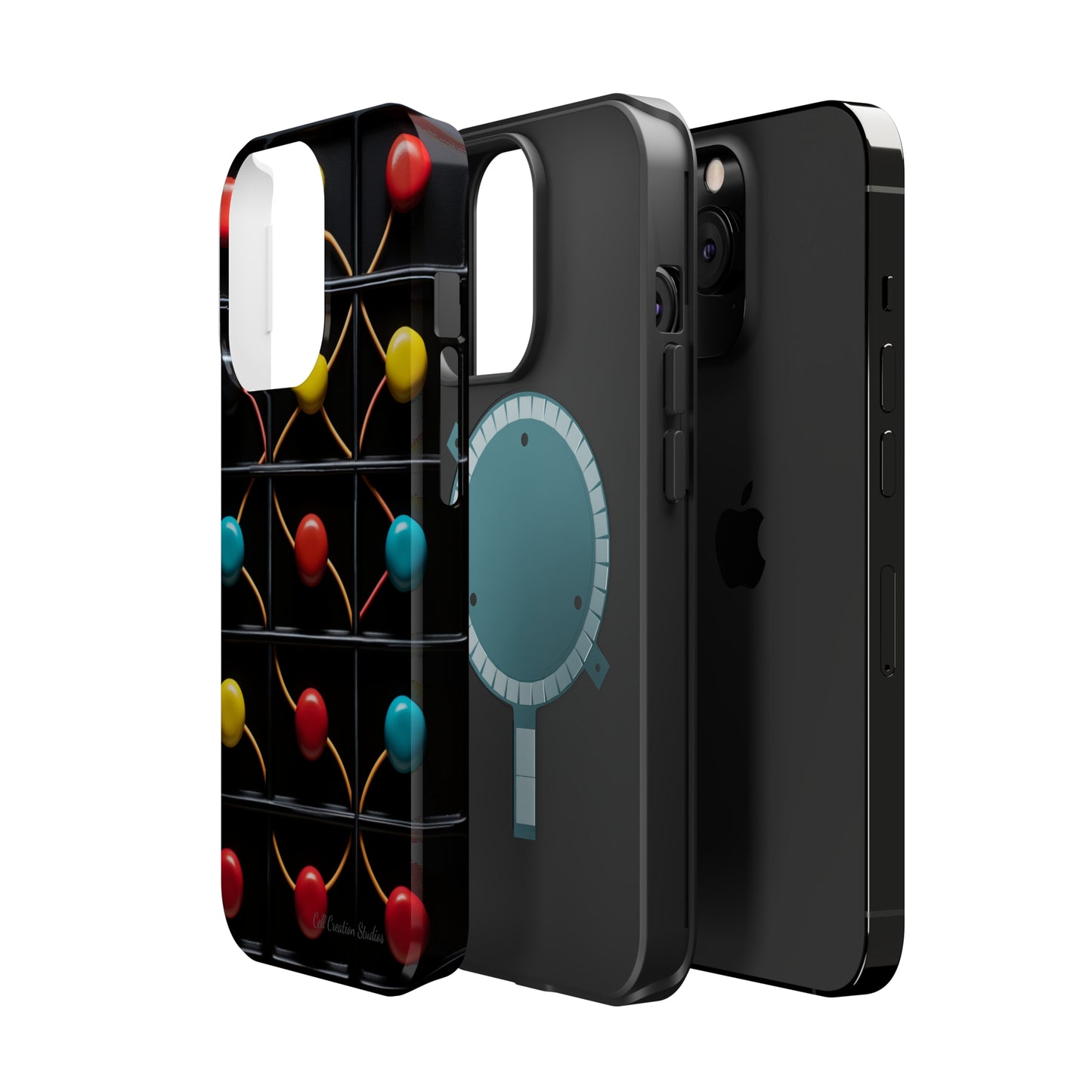 "Vibrant Spheres Fusion" -MagSafe Tough Phone Cases