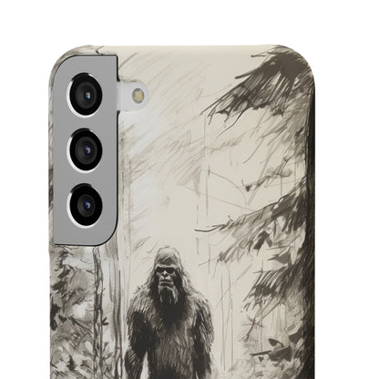 "Bigfoot in the Wilderness" Cell Phone Case – Encounter Bigfoot's Mystery -Snap Cases